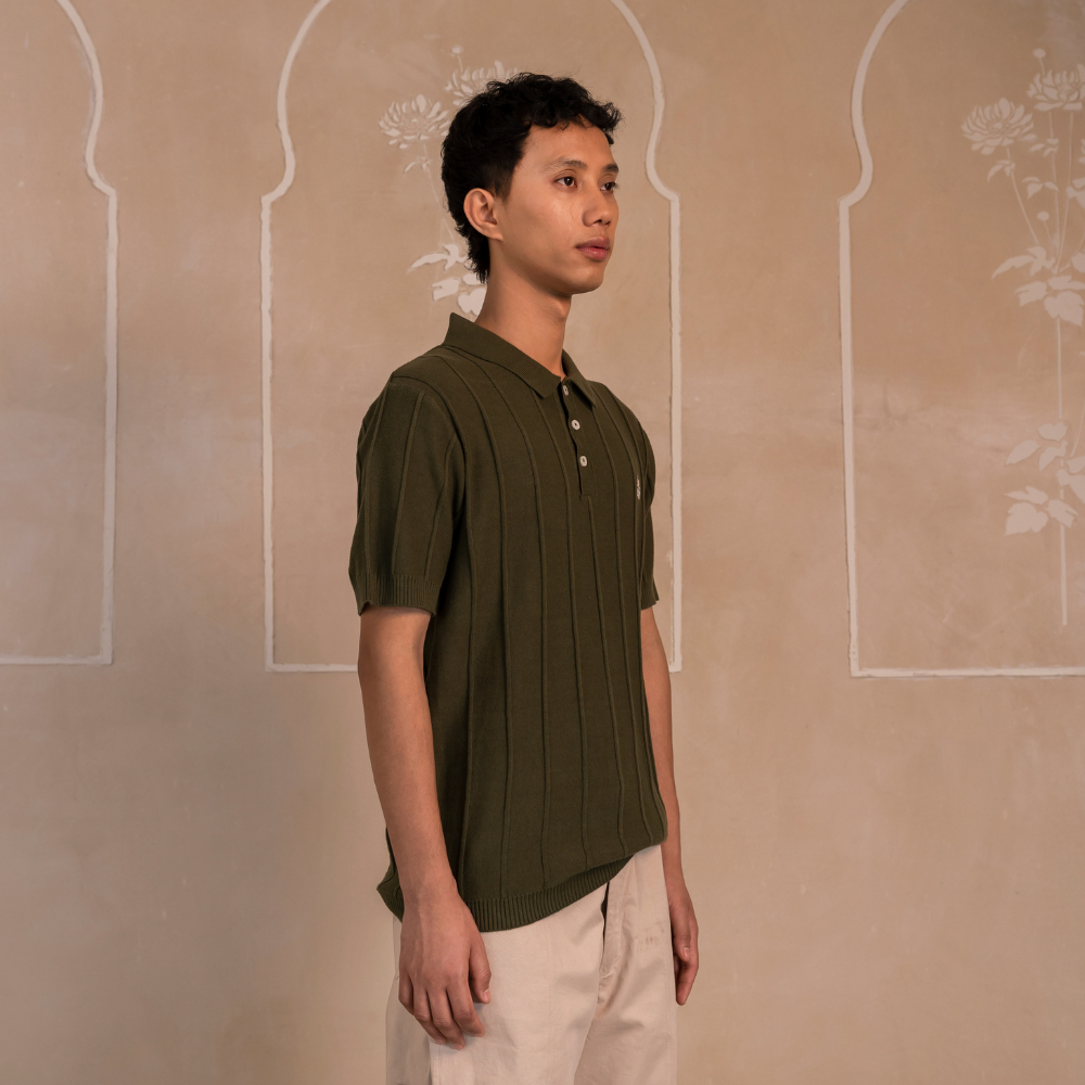 Polo T-shirt Olive