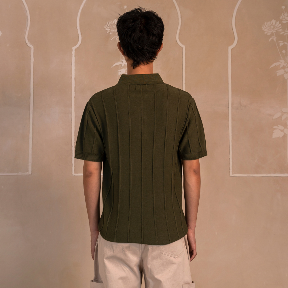 Polo T-shirt Olive